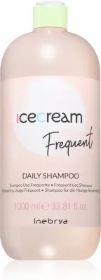 Шампунь для волос Inebrya Ice Cream Frequent Daily Shampoo увлажняющий, для всех типов волос, 1000 мл