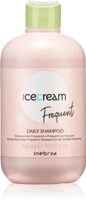 Шампунь для волос Inebrya Ice Cream Frequent Daily Shampoo увлажняющий, для всех типов волос, 300 мл