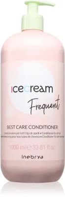 Кондиционер для волос Inebrya Ice Cream Frequent Conditioner увлажняющий, для лёгкого расчёсывания, 1000 мл