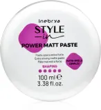 Паста для волос Inebrya Style-In Power Matt Paste сильной фиксации, матовая, 100 мл — фото 1