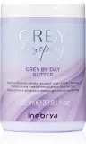 Маска для волос Inebrya Greylosophy Grey By Day Butter для седых и окрашенных волос, с маслом ши — фото 1