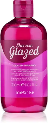 Шампунь для волос Inebrya Shecare Glazed Shampoo увлажняющий, для тусклых волос, 300 мл