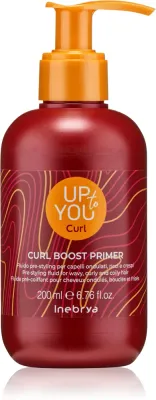 Праймер для волос Inebrya Up To You Curl Boost Primer для вьющихся и волнистых волос, увлажняющий, 200 мл