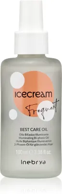 Масло для волос Inebrya Ice Cream Frequent Best Care Oil с аргановым маслом, с распылителем, 100 мл