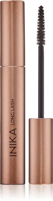 Тушь для ресниц INIKA Organic Long Lash Mascara удлиняющая, придающая объём, для чувствительных глаз, 8 мл