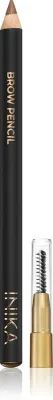 Карандаш для бровей INIKA Organic Brow Pencil кремовый, со щёточкой, 1,1 г
