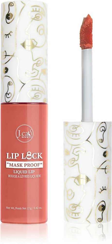 Помада для губ J.Cat Beauty Lip Lock с матовым эффектом, стойкая, 10 г, оттенок 105 Essential