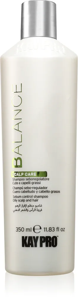 Шампунь для волос Kaypro Scalp Care Balance Shampoo для жирных волос, 350 мл