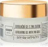 Гель для умывания KESEM Exfoliating Gel with 24K Gold отшелушивающий, с золотом, 50 мл — фото 1