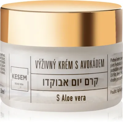 Крем для лица KESEM Nourishing Cream with Avocado and Aloe Vera питательный, с маслом авокадо и алоэ, 50 мл