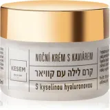 Крем для лица KESEM Night Cream with Caviar and Hyaluronic Acid ночной, с экстрактом икры, 50 мл — фото 1