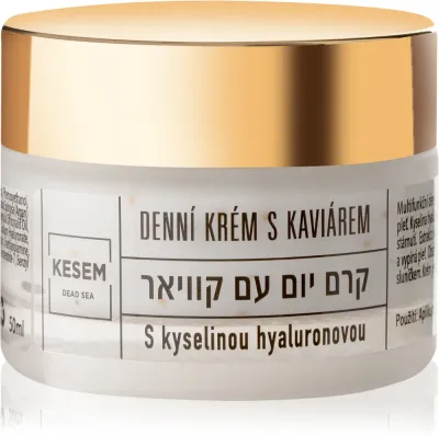 Крем для лица KESEM Day Cream with Caviar and Hyaluronic Acid дневной, с экстрактом икры, 50 мл
