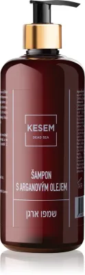 Шампунь для волос KESEM Argan Shampoo with Dead Sea Minerals с аргановым маслом и кератином, 500 мл