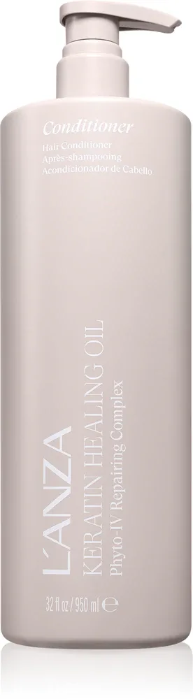 Кондиционер для волос L'anza Keratin Healing Oil Conditioner с кератином, помпа, 950 мл