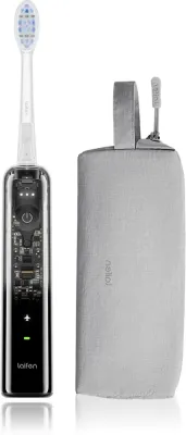 Щётка зубная электрическая Laifen Wave Pro LFTBO2-PT ABS Transparent звуковая, с датчиком давления, 1 шт Black