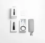 Щётка зубная электрическая Laifen Wave Pro LFTBO2-PT ABS Transparent звуковая, с датчиком давления, 1 шт Black — фото 3
