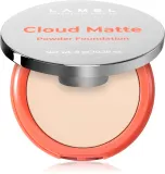 Тональная основа-пудра LAMEL Cloud Matte Powder Foundation матирующая, с плотным покрытием, 8 г, оттенок 02 Porcelain — фото 1