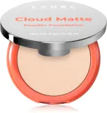 Тональная основа-пудра LAMEL Cloud Matte Powder Foundation матирующая, с плотным покрытием, 8 г, оттенок 03 Light Beige — фото 1