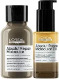 L’Oréal Professionnel Serie Expert Absolut Repair Molecular - Набор для повреждённых волос L’Oreal Professionnel Serie Expert Absolut Repair Molecular с шампунем и маслом, дорожный — фото 2