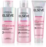 L’Oréal Paris Elseve Glycolic Gloss - Набор для ухода за волосами L’Oreal Paris Elseve Glycolic Gloss шампунь, бальзам и маска, 3 шт, 3 шт — фото 1