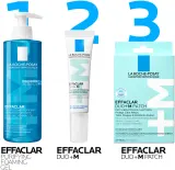 Набор для ухода за проблемной кожей La Roche-Posay Effaclar уход, очищающий гель и патчи, 1 шт — фото 2