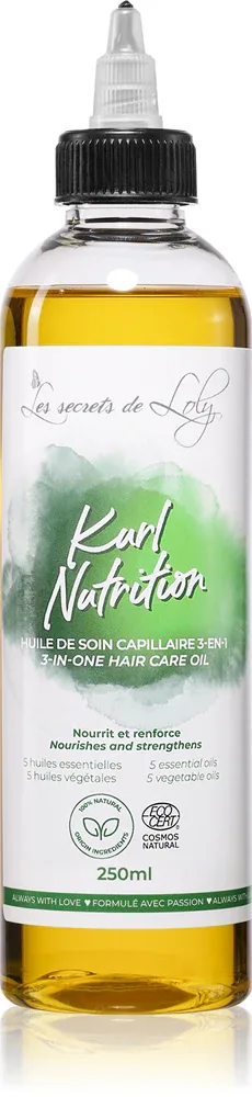 Сыворотка для волос Les Secrets De Loly Kurl Nutrition для кудрявых и волнистых волос, 250 мл