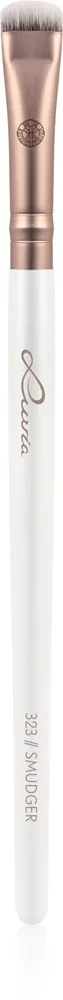 Кисть для растушёвки теней Luvia Cosmetics Elegance Smudger для мягких переходов, с синтетическим ворсом, 1 шт