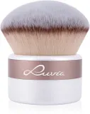 Кисть кабуки для лица Luvia Cosmetics Elegance Kabuki Brush для пудровых и кремовых средств, с синтетическим ворсом, 1 шт — фото 1