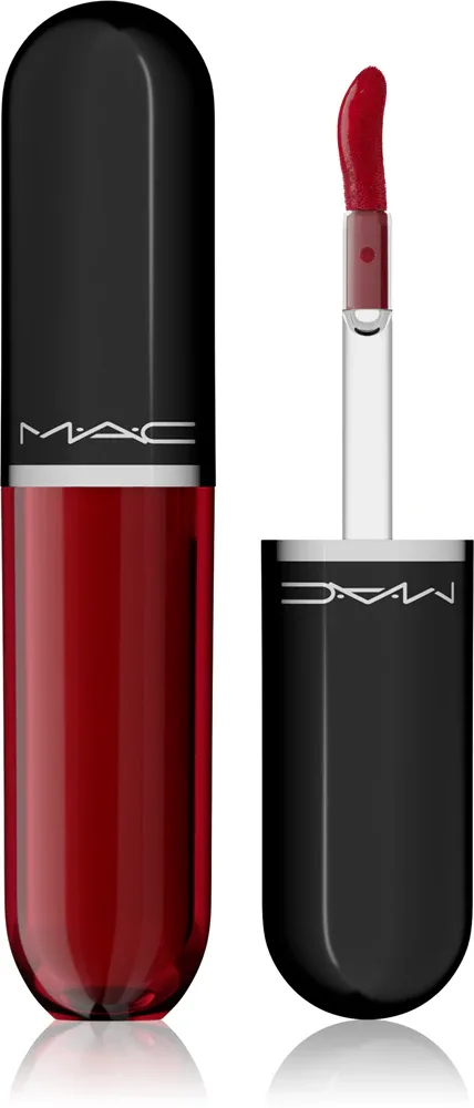 Тинт для губ MAC Cosmetics Lustreglass Stainglass Lip Tint стойкий, с лёгким блеском, 3 мл, оттенок Soda Poppy