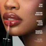 Тинт для губ MAC Cosmetics Lustreglass Stainglass Lip Tint стойкий, с лёгким блеском, 3 мл, оттенок Business Casual — фото 8