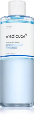 Тоник для лица medicube Zero Pore Toner с кислотами AHA и BHA, для пор, 250 мл