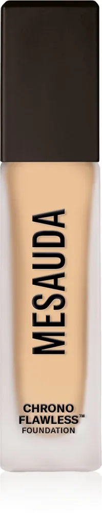 Тональное средство Mesauda Chrono Flawless Foundation с высокой кроющей способностью, 30 мл, оттенок 03N