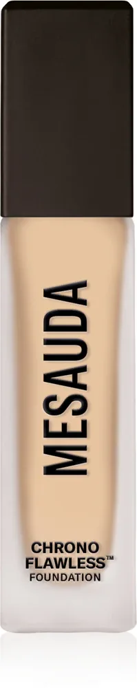 Тональное средство Mesauda Chrono Flawless Foundation с высокой кроющей способностью, 30 мл, оттенок 07W