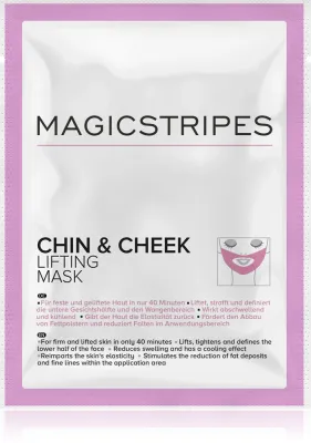 Маска для лица MAGICSTRIPES Chin Cheek Lifting для зрелой кожи, с коллагеном, 1 шт