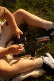 Деревянная игрушка для рисования Milin Drawing Toy Dog Hektor подвесная, развивающая, 1 шт — фото 4