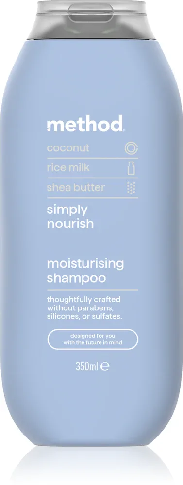 Шампунь для волос Method Shampoo Simply Nourish с маслом ши и арганы, 350 мл