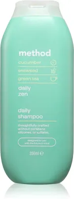 Шампунь для волос Method Shampoo Daily Zen с зелёным чаем и маслом арганы, 350 мл