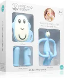 Стартовый набор Matchstick Monkey Starter Set Monkey Light Blue, прорезыватели и щётки, 1 шт 3m+ — фото 1