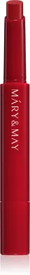 Mary&May Blooming Glow Lip - Помада для губ Mary May Blooming Glow Lip увлажняющая, розовая и красная, 1,7 г, 1.7 г, оттенок 04 Cool Red Tulip