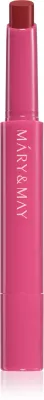 Mary&May Blooming Glow Lip - Помада для губ Mary May Blooming Glow Lip увлажняющая, розовая и красная, 1,7 г, 1.7 г, оттенок 02 Ruby Blossom