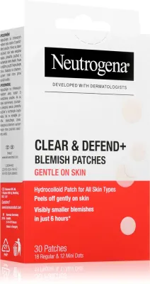 Патчи для лица Neutrogena Clear Defend+ для проблемной кожи, 30 шт