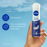 Антиперспирант-спрей NIVEA Protect Care, приятный аромат, 150 мл — фото 4