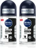 Антиперспирант-ролик NIVEA MEN Black White Invisible Original для мужчин, 50 мл — фото 1