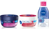 Набор NIVEA Facial, дневной и ночной крем 7 in 1, средство для демакияжа, 100 мл + 100 мл + 125 мл — фото 1