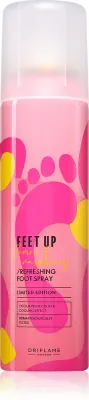 Спрей для ног Oriflame Feet Up Lemon Raspberry дезодорирующий, освежающий, 150 мл
