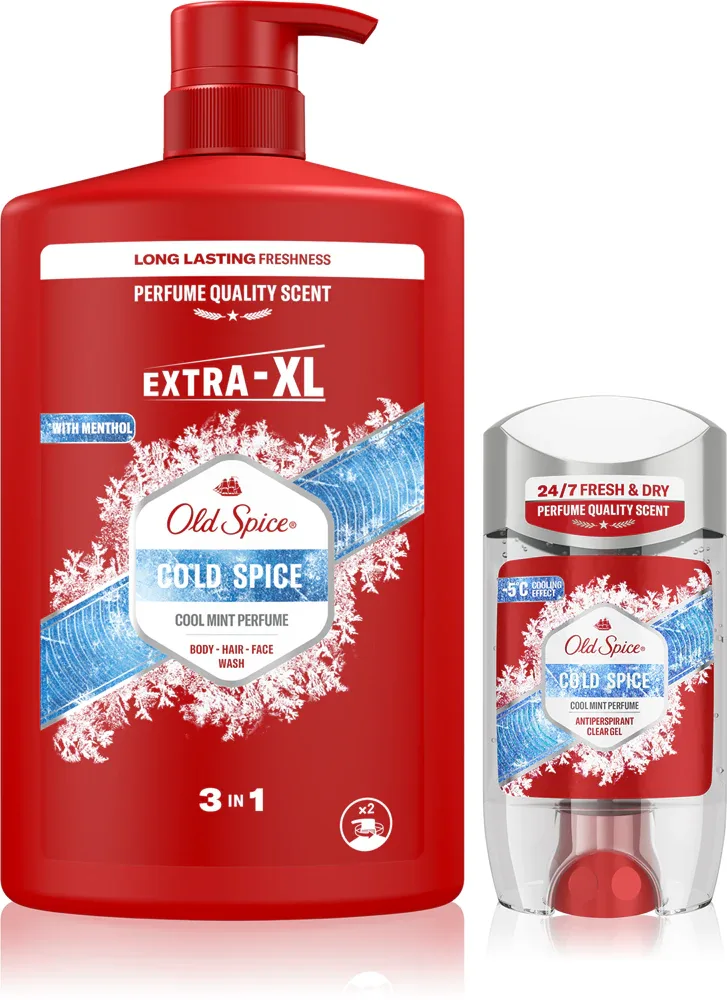 Набор Old Spice Cold Spice гель для душа и антиперспирант, 1 шт