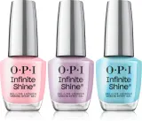 Набор лаков для ногтей OPI Infinite Shine Set гелевых, фиолетовый/синий/розовый, 3 шт — фото 1