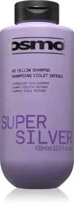 Тонирующий шампунь Osmo Super Silver No Yellow против желтизны, для блонда, 400 мл