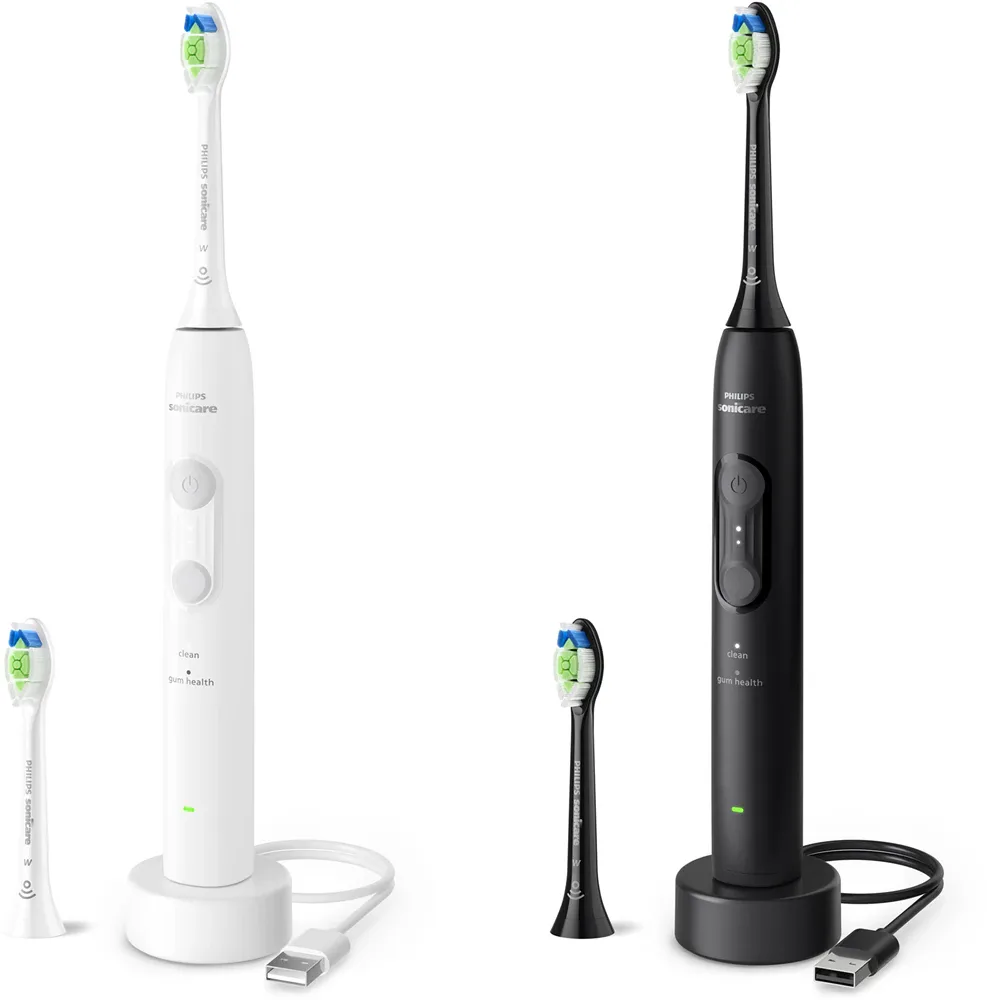 Набор электрических зубных щёток Philips Sonicare 4100 HX4042/41 звуковые, с таймером и датчиком давления, 1 шт