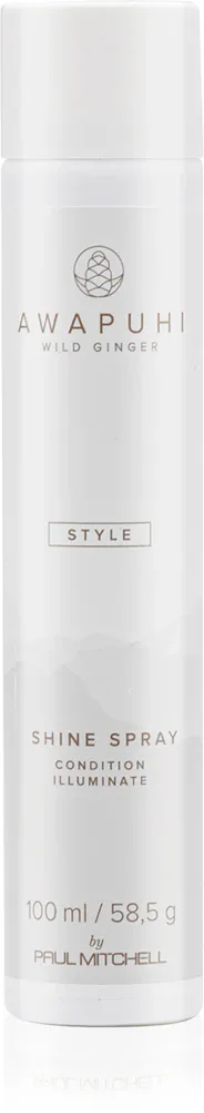 Спрей-блеск для волос Paul Mitchell Awapuhi Wild Ginger Shine Spray с ароматом имбиря, не склеивает волосы, 100 мл